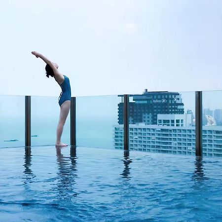 Central Pattaya - Sea View Large Balcony Condo With Infinity Pool Exteriör bild