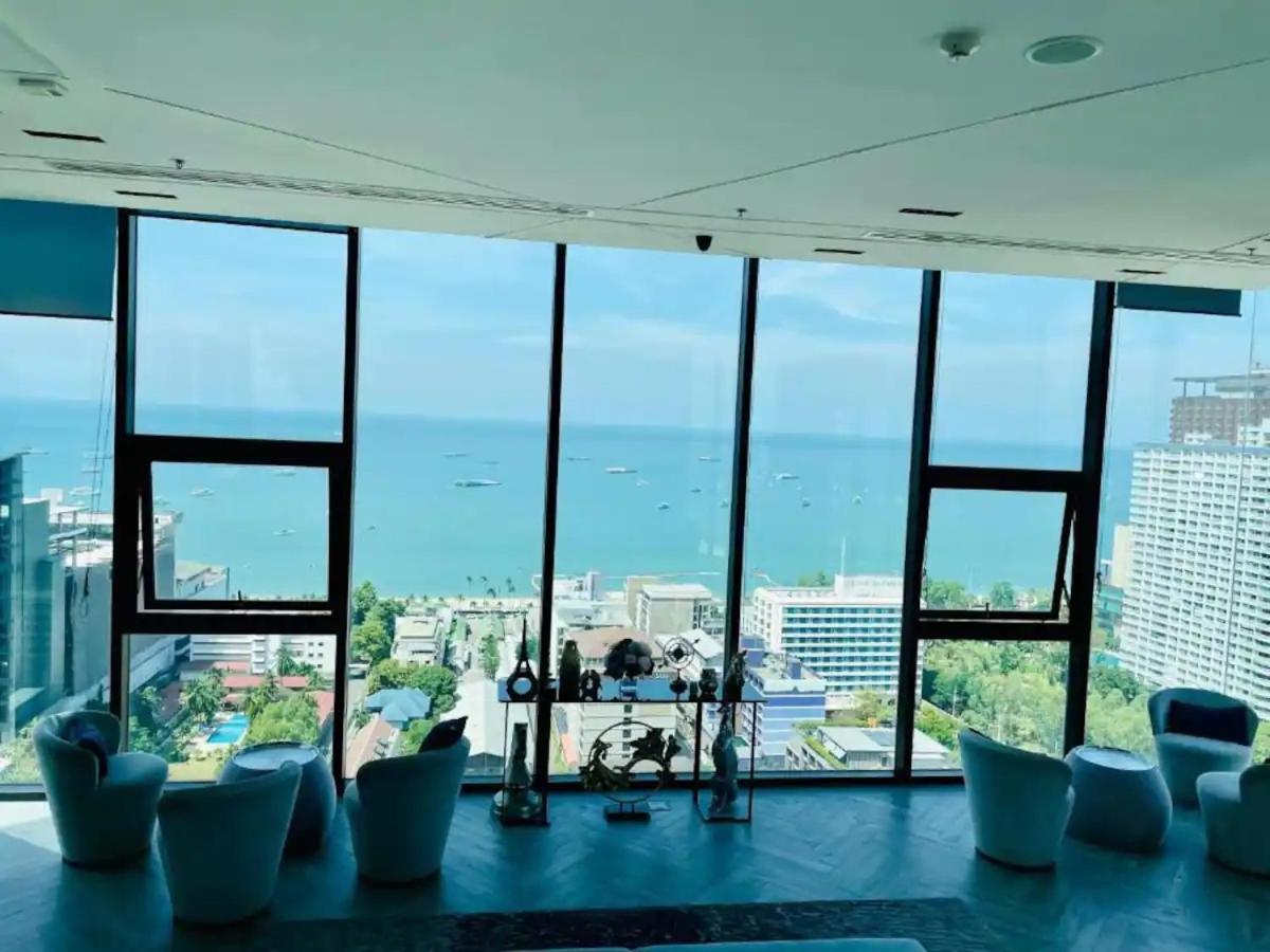 Central Pattaya - Sea View Large Balcony Condo With Infinity Pool Exteriör bild