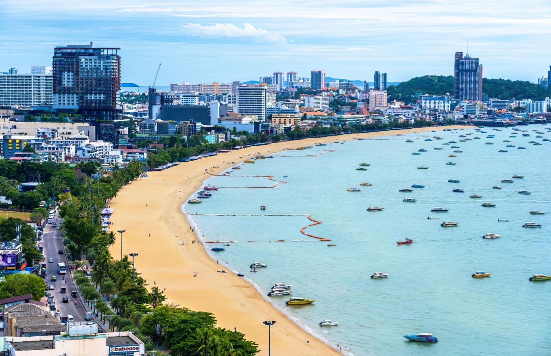 Central Pattaya - Sea View Large Balcony Condo With Infinity Pool Exteriör bild