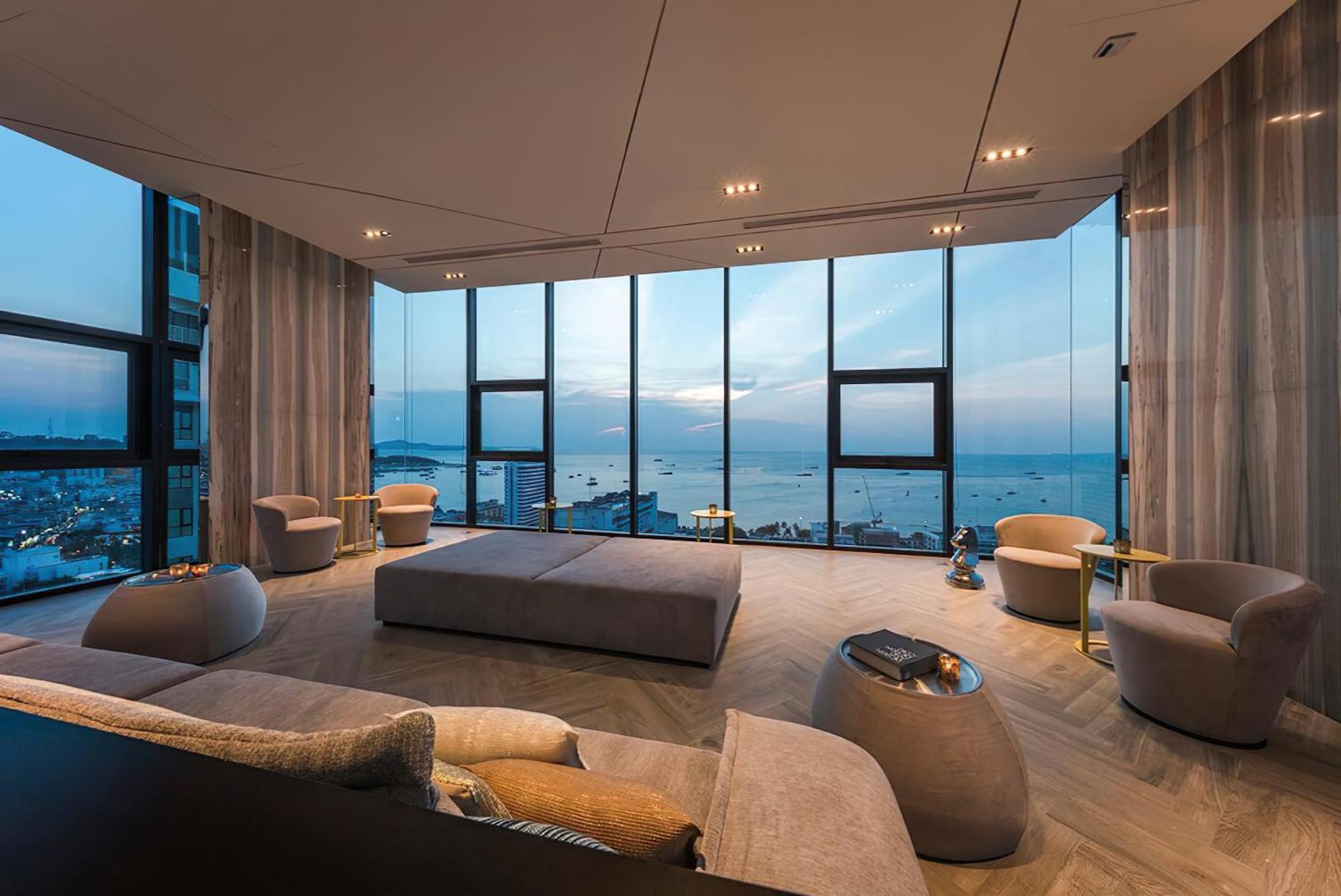 Central Pattaya - Sea View Large Balcony Condo With Infinity Pool Exteriör bild